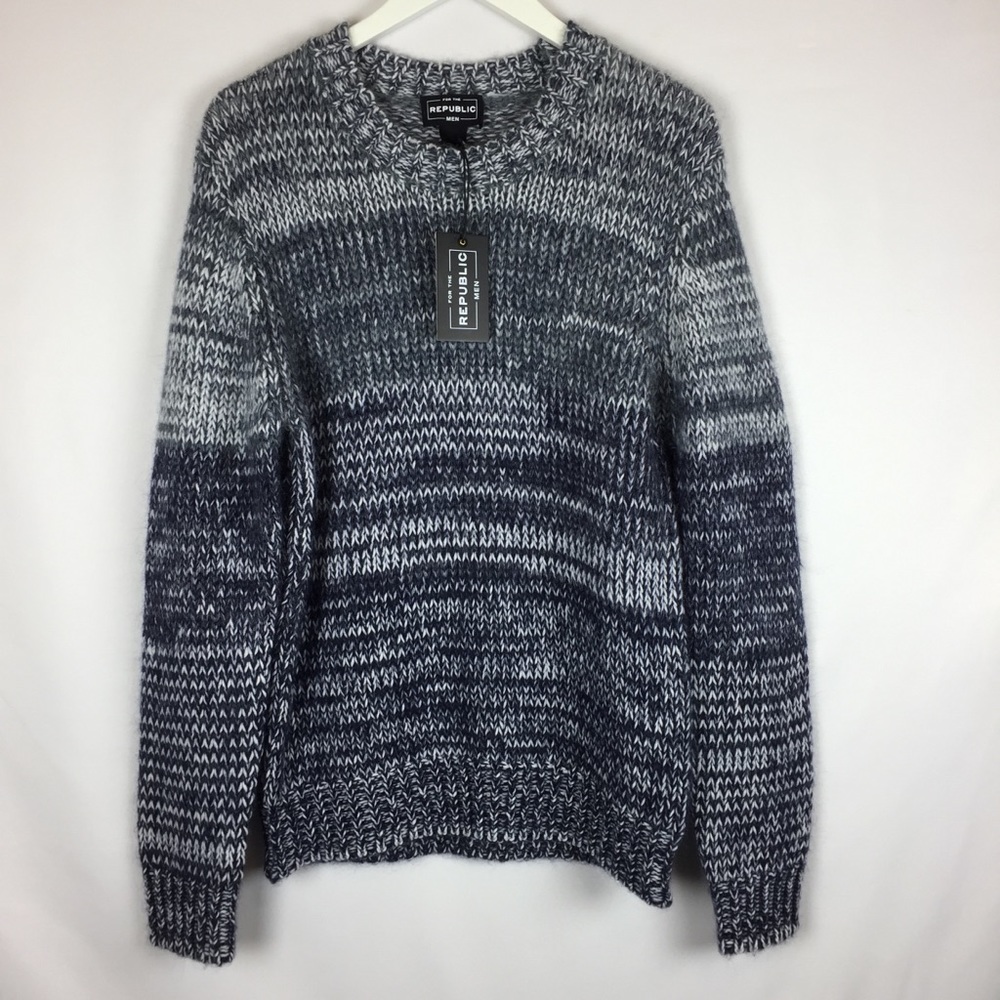 For The Republic Men | Wool Blend | Knit Sweater